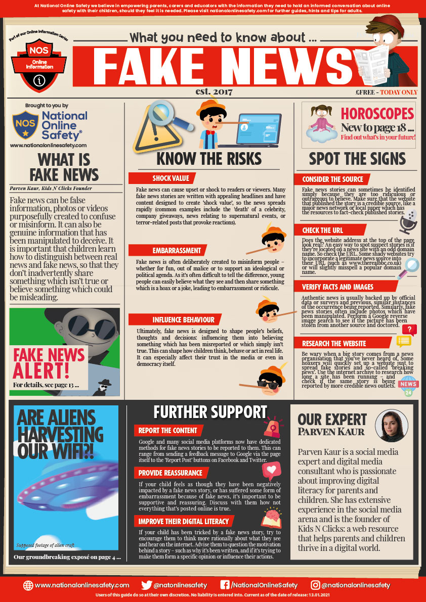 A guide on how to spot fake news on the Internet